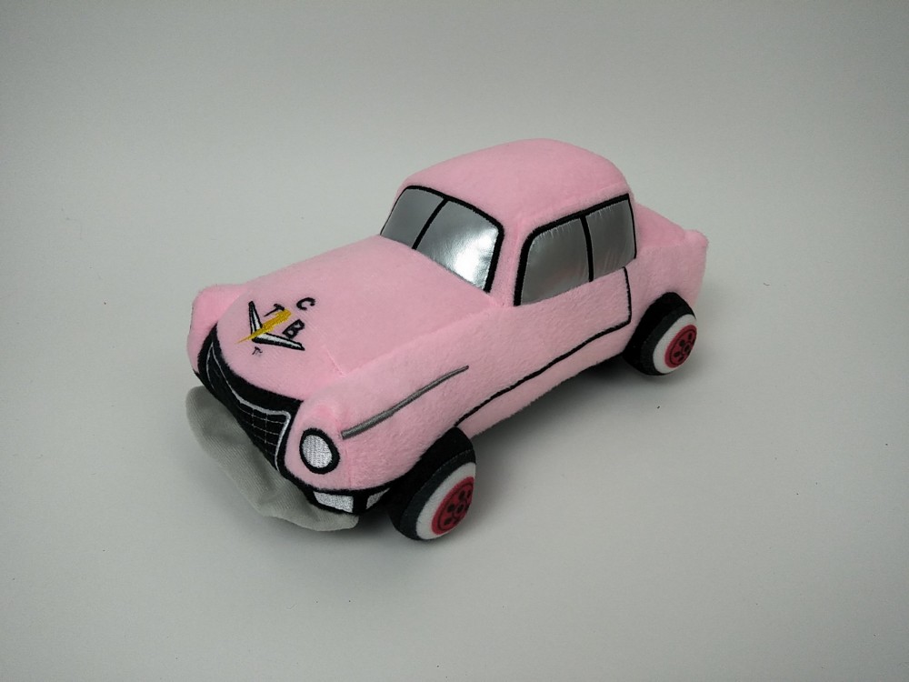 Pink Cadillac Car